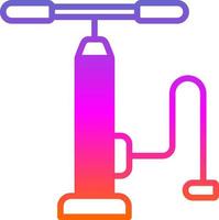 conception d'icône de vecteur de pompe à air