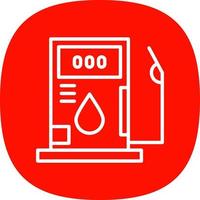 conception d'icône de vecteur de carburant
