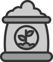 conception d'icône de vecteur d'engrais