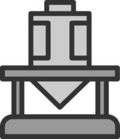 conception d'icône de vecteur de silo