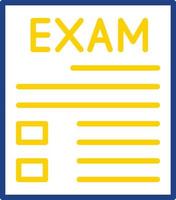 conception d'icône de vecteur d'examen