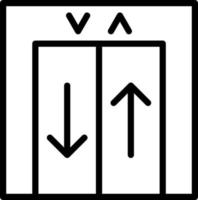 conception d'icône de vecteur de levage