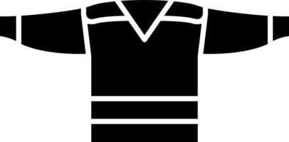 conception d'icône vectorielle de maillot de hockey vecteur