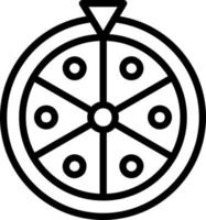 conception d'icône de vecteur de roue de fortune