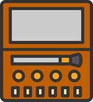 conception d'icône de vecteur de kit de maquillage