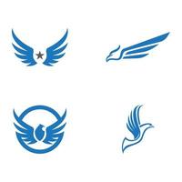 vecteur de modèle de logo de faucon