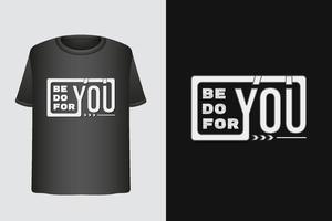 conception de t-shirt de typographie de motivation vecteur
