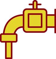 conception d'icône de vecteur de tuyau d'eau