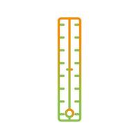 icône de vecteur de thermomètre