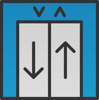 conception d'icône de vecteur de levage