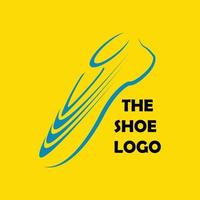 vecteur de logo de chaussure