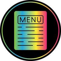 conception d'icône de vecteur de menu