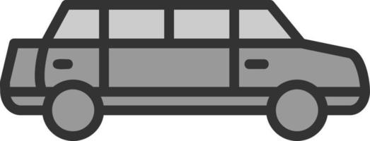 conception d'icône de vecteur de limousine