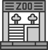 conception d'icône de vecteur de zoo