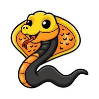dessin animé mignon cobra philippin vecteur