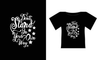 faites de votre rêve une réalité modèle de conception de t-shirt de calligraphie de citation de motivation pour une utilisation polyvalente d'impression numérique. facile à adapter dans n'importe quelle taille vecteur