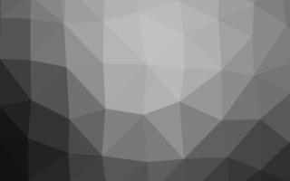 argent clair, modèle polygonal vectoriel gris.