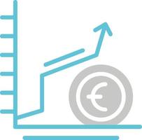 icône de vecteur de croissance