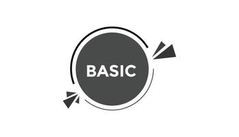 modèles de bannière Web de bouton de base. illustration vectorielle vecteur