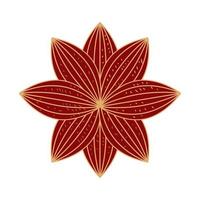 icône de fleur de sakura vecteur