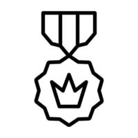 icône de badge dans un style plat branché isolé sur fond gris. symbole de récompense pour la conception, le logo, l'application, l'interface utilisateur de votre site Web vecteur