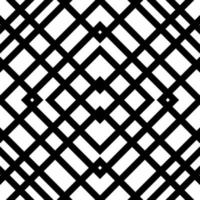 motif géométrique sans couture noir et blanc vecteur