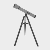 illustration vectorielle de télescope spatial astronomique pour la conception graphique et l'élément décoratif vecteur