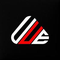 conception créative du logo de lettre uue avec graphique vectoriel, logo uue simple et moderne. vecteur