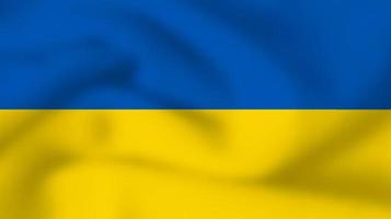 drapeau national ukrainien vecteur