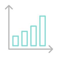 icône de croissance, adaptée à un large éventail de projets créatifs numériques. vecteur