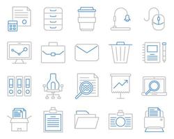 icônes de bureau, adaptées à un large éventail de projets créatifs numériques. vecteur