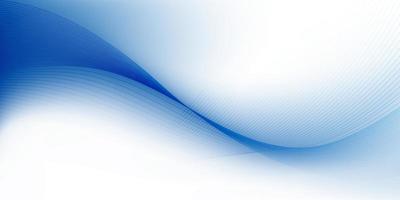couleur blanche et bleue abstraite, fond de rayures de conception moderne avec forme ronde géométrique, motif de vague. illustration vectorielle. vecteur