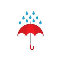 conception de vecteur icône parapluie