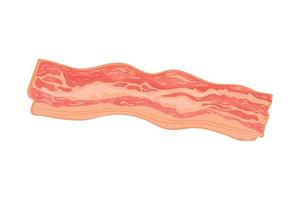 icône de bacon de viande vecteur