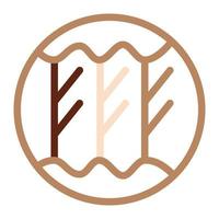 triple rune fehu, un ancien symbole slave, décoré de motifs scandinaves. design de mode beige vecteur