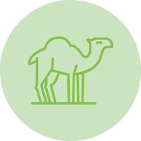 icône de vecteur de chameau
