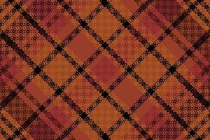 motif tartan ou plaid de couleur foncée. vecteur