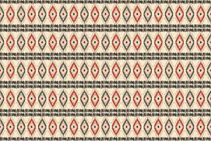 tissu motif ikat art. motif géométrique sans couture ethnique traditionnel. style américain, mexicain. vecteur