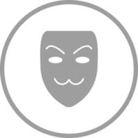 icône de vecteur de masque de pirate informatique