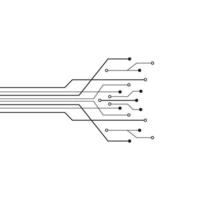 illustration vectorielle de circuit vecteur