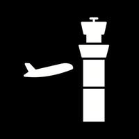 icône de vecteur de tour de contrôle aérien
