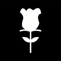 icône de glyphe de vecteur rose unique
