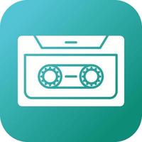 icône de vecteur de cassette