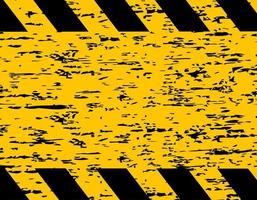 ruban de clôture jaune et noir. prudence et avertissement. arrêtez ne pas traverser. danger accru. vecteur