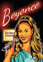 Beyonce Poster Vector