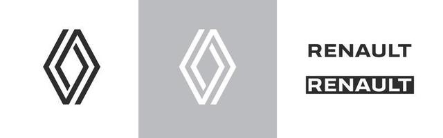 Renault. groupe renault. logotype moderne. vecteur eps 10. Utilisation éditoriale uniquement. vinnitsie, ukraine. 10 janvier 2023