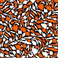 fond de poissons orange et blancs. une illustration vectorielle vecteur