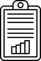 icône de vecteur de rapport