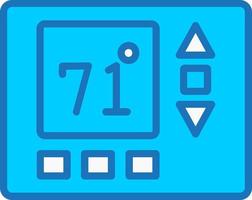 icône de vecteur de thermostat