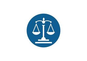 logo avocat et droit. création de logo de droit moderne vecteur